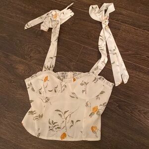 NLW Smocked Back Top